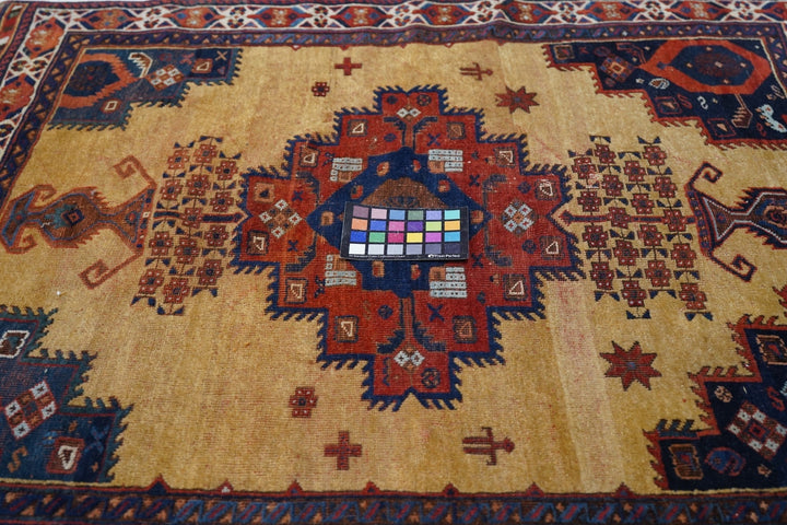 Antique Afshar Rug 3'10'' x 4'8''