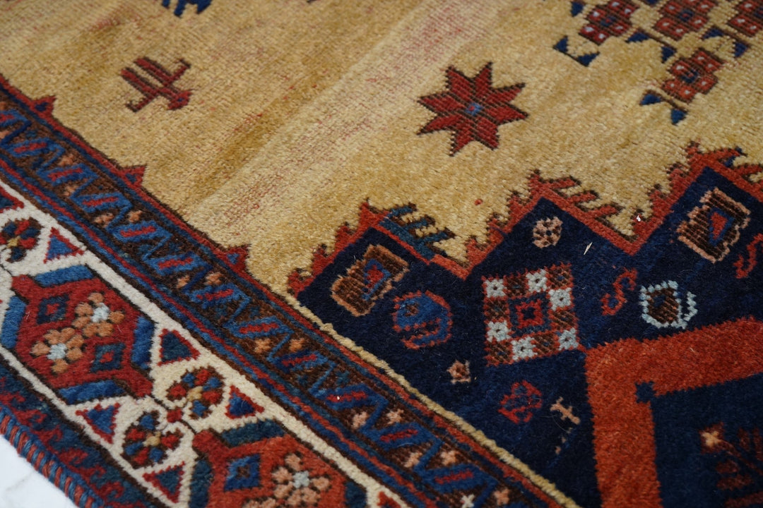 Antique Afshar Rug 3'10'' x 4'8''