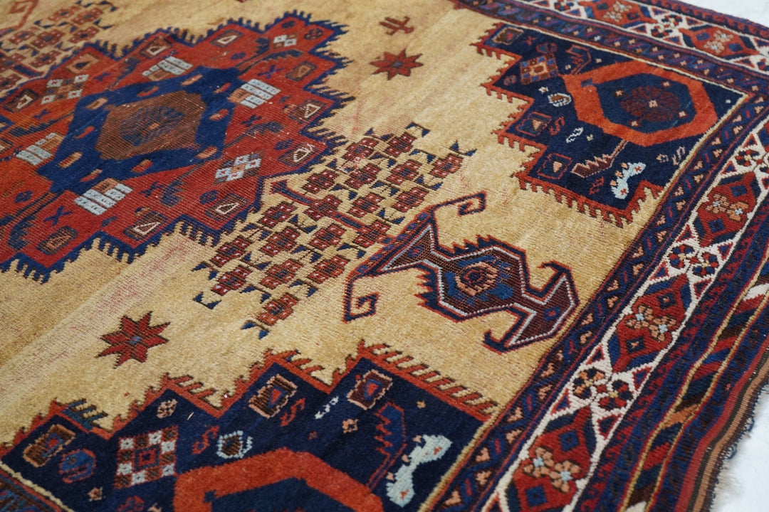 Antique Afshar Rug 3'10'' x 4'8''