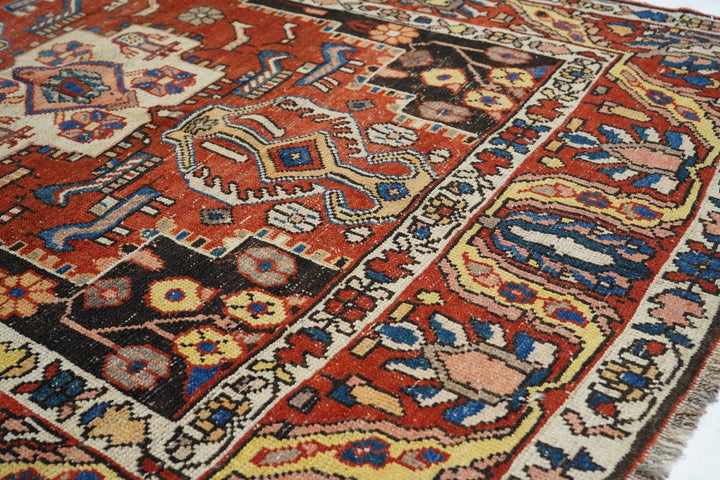 Antique Bakhtiari Rug 5'7'' x 7'8''