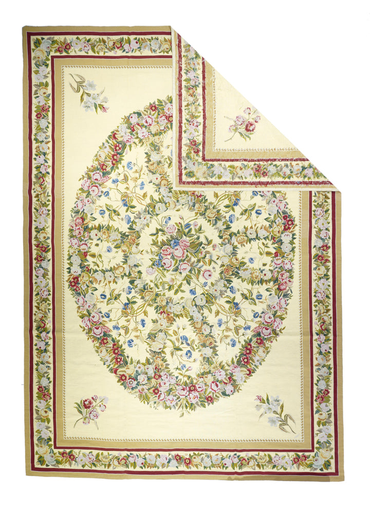 French Aubusson Design Rug 10'0'' x 14'0''