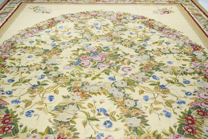 French Aubusson Design Rug 10'0'' x 14'0''