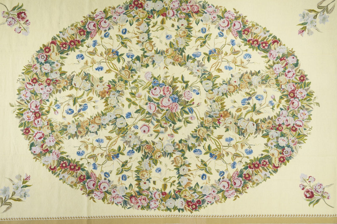 French Aubusson Design Rug 10'0'' x 14'0''