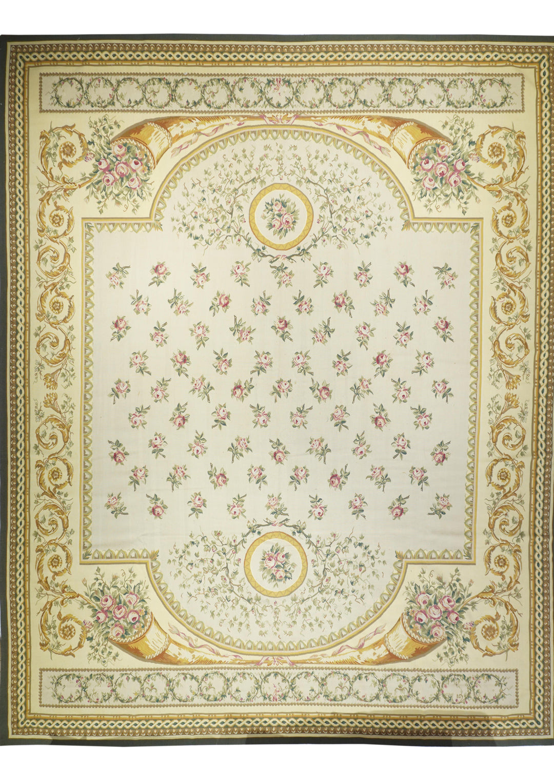 Vintage Aubusson Design Tapestry 11'10'' x 15'5''