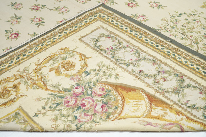 Vintage Aubusson Design Tapestry 11'10'' x 15'5''