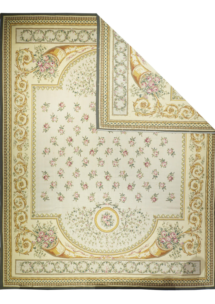 Vintage Aubusson Design Tapestry 11'10'' x 15'5''