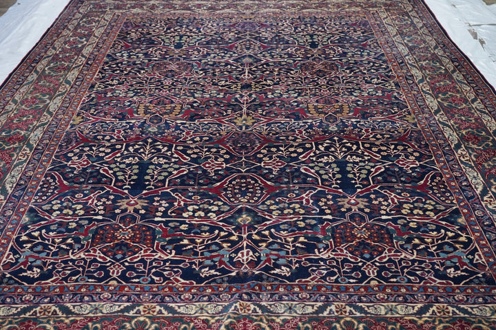 Antique Tehran Rug 8'9'' x 12'2''