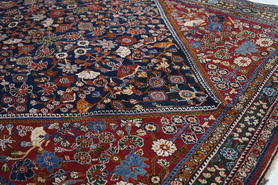 Antique Qashqai Rug 5'9'' x 7'6''