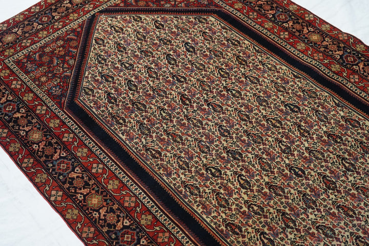 Antique Farahan Sarouk Rug 3'10'' x 6'7''