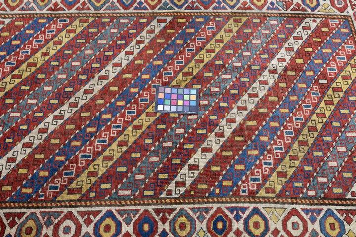 Antique Ganje Kazak Rug 3'11'' x 5'11''