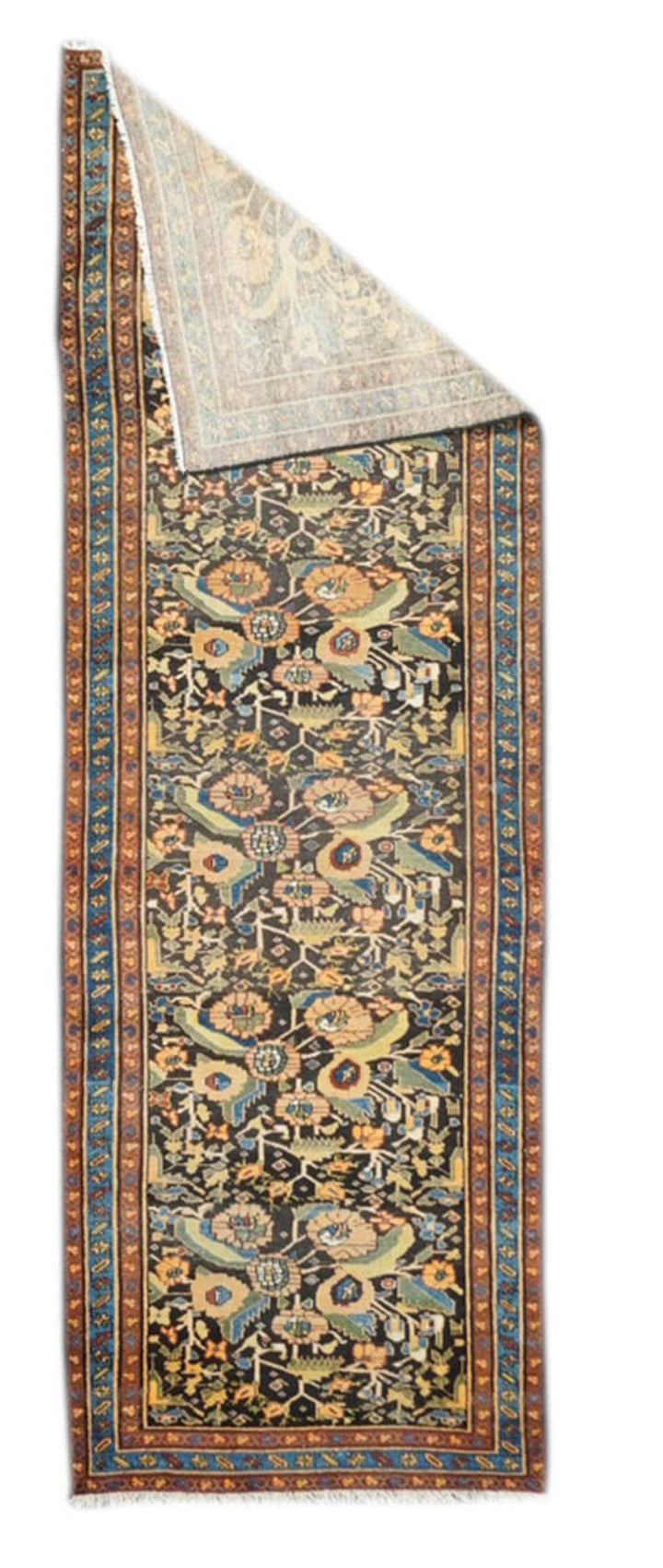 Antique Malayer Rug 3'4'' x 10'0"