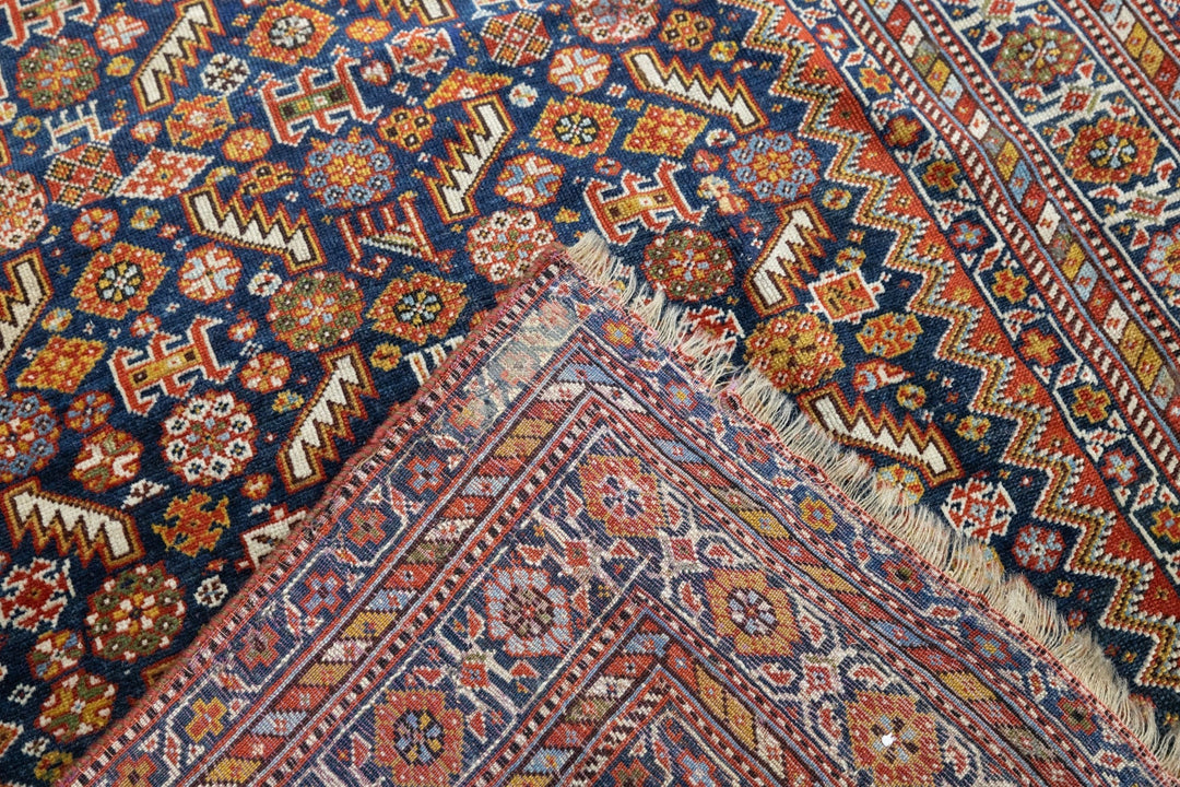 Antique Qashqai Rug 3'6'' x 7'5''