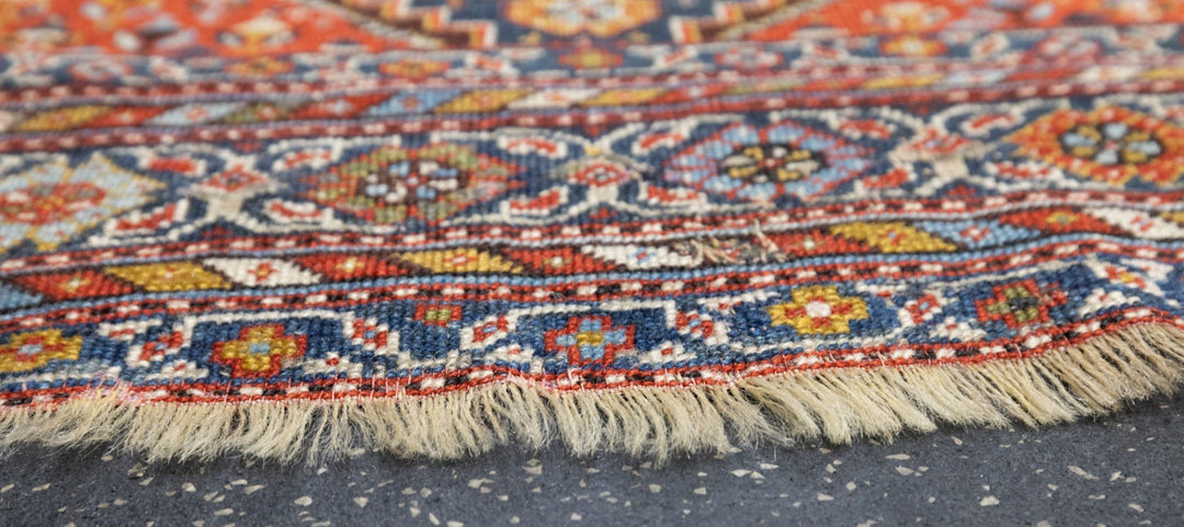 Antique Qashqai Rug 3'6'' x 7'5''