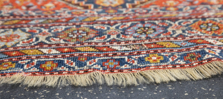 Antique Qashqai Rug 3'6'' x 7'5''