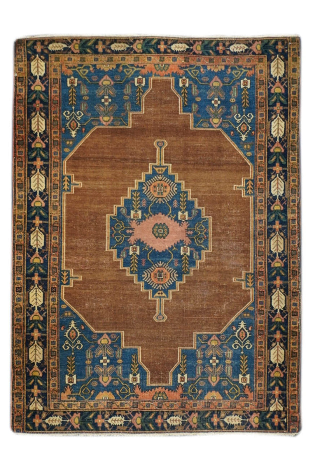 Antique Senneh Rug 3'6'' x 4'8''