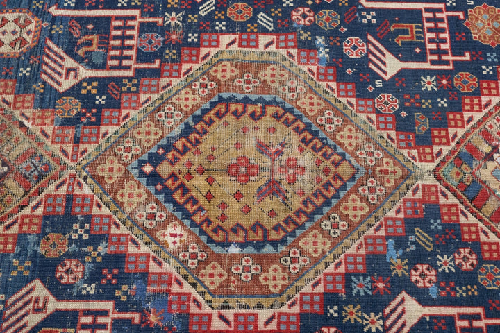 Antique Karakashli Rug 3'9'' x 5'10''