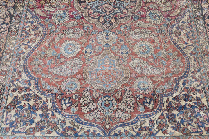 Antique Tehran Rug 4'6'' x 6'10''