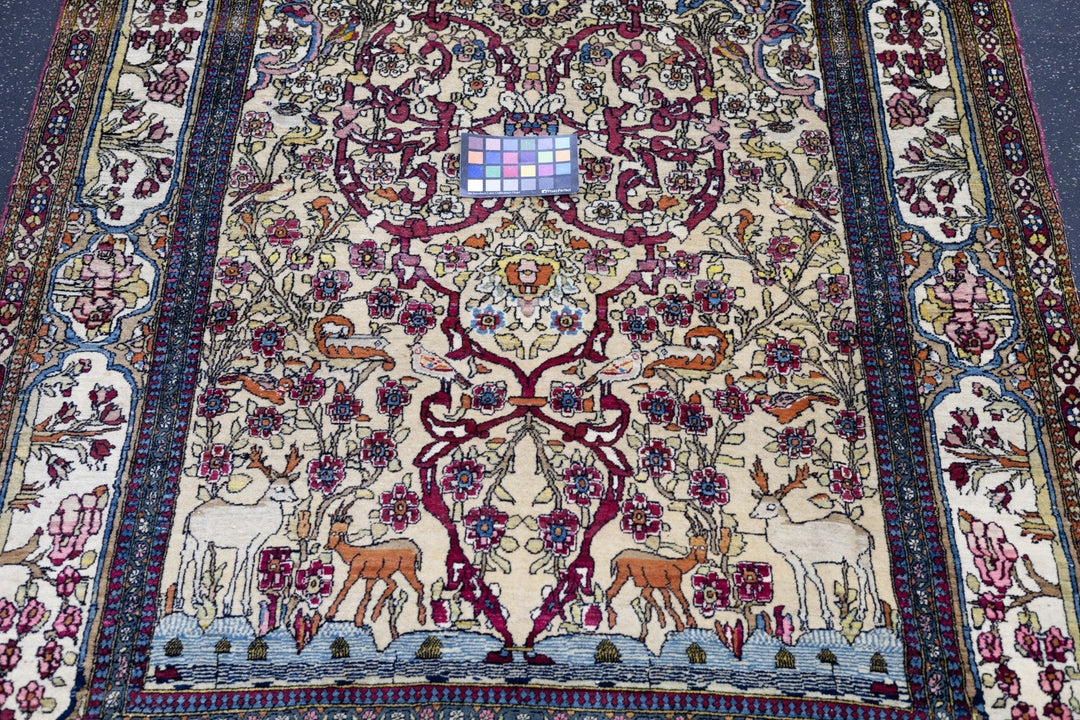 Antique Tehran Rug 4'4'' x 7'4''