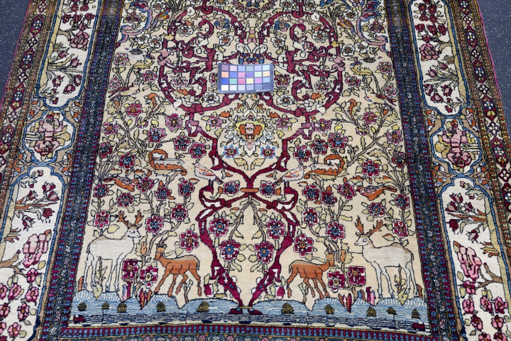 Antique Tehran Rug 4'4'' x 7'4''