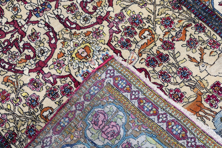 Antique Tehran Rug 4'4'' x 7'4''