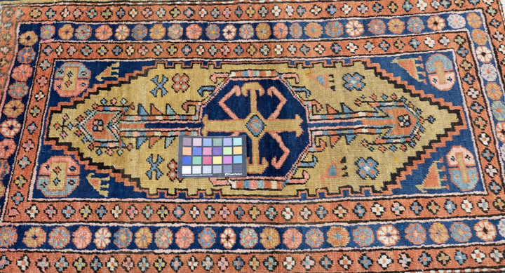 Antique Heriz Rug 2'6'' x 4'3''