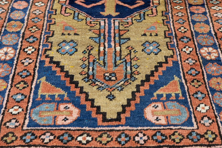 Antique Heriz Rug 2'6'' x 4'3''