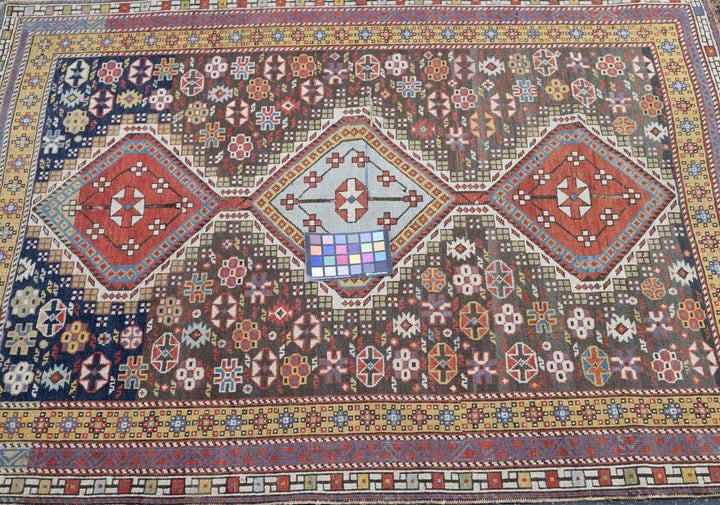 Antique Shirvan Rug 3'9'' x 4'11''