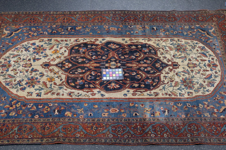 Antique Farahan Sarouk Rug 4'3'' x 6'6''