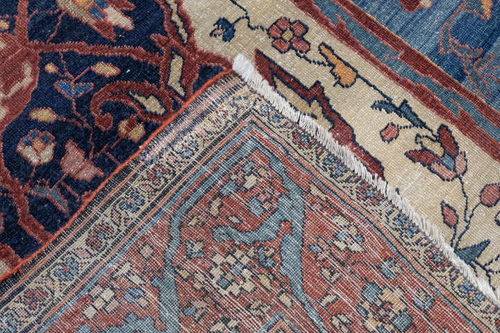 Antique Farahan Sarouk Rug 4'3'' x 6'6''