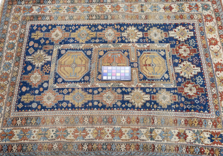 Antique Kuba Rug 3'10'' x 4'5''