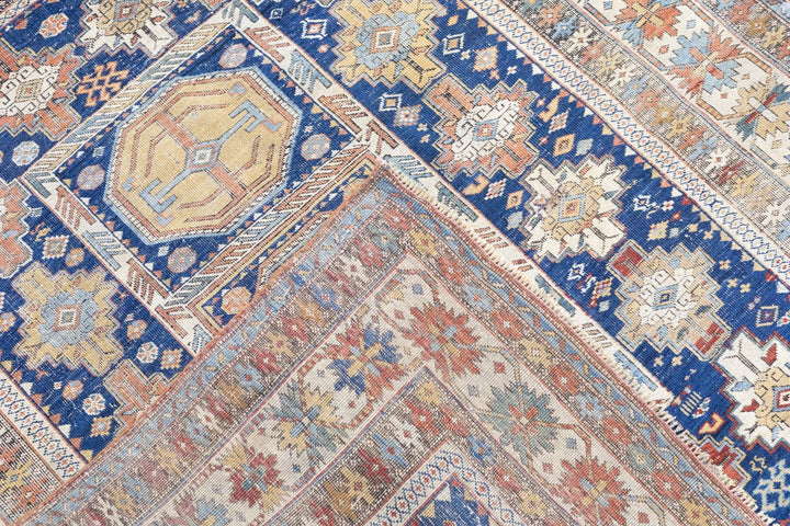 Antique Kuba Rug 3'10'' x 4'5''