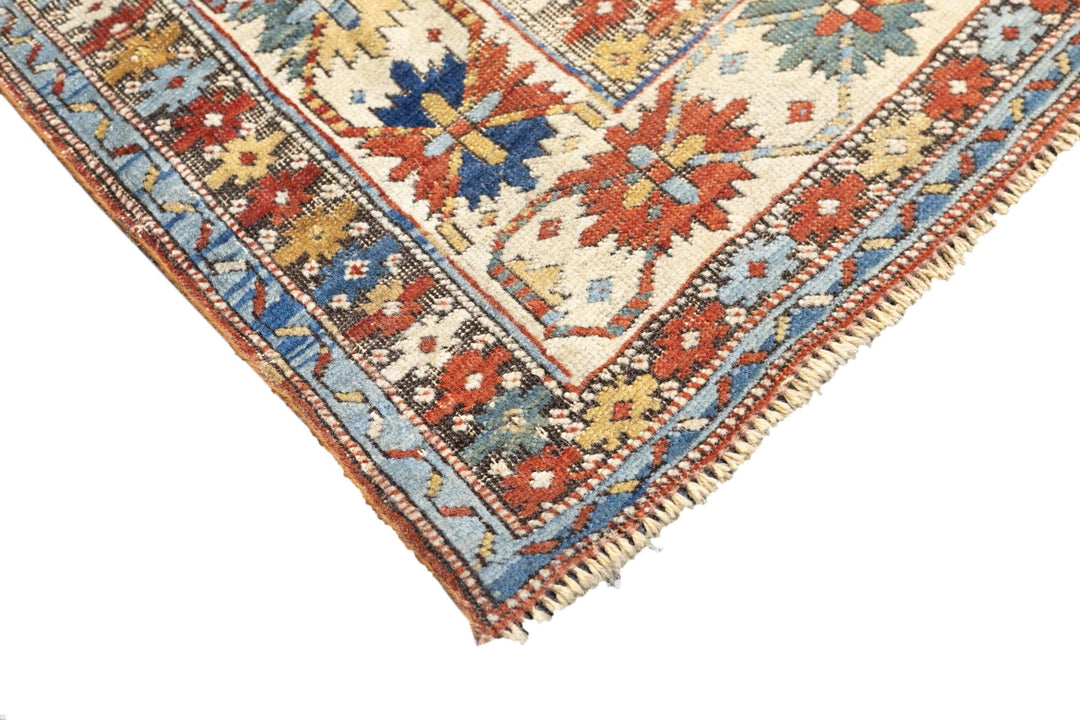 Antique Kuba Rug 3'10'' x 4'5''