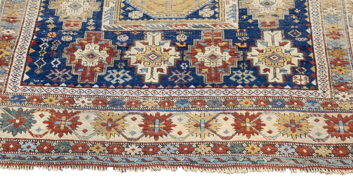 Antique Kuba Rug 3'10'' x 4'5''