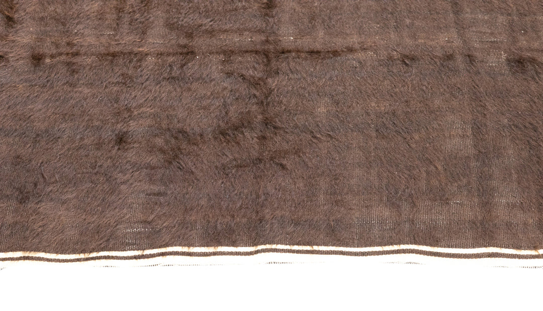 Vintage Moroccan Cowhide Rug 4'8'' x 5'7''