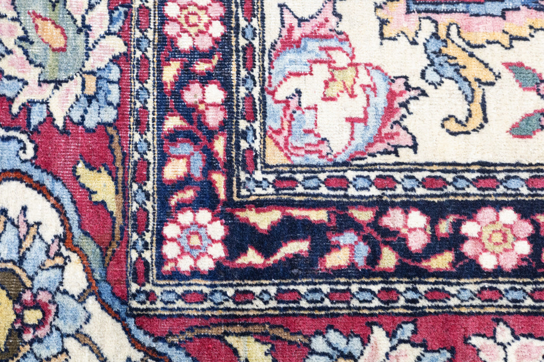 Antique Tehran Rug 4'7'' x 7'3''