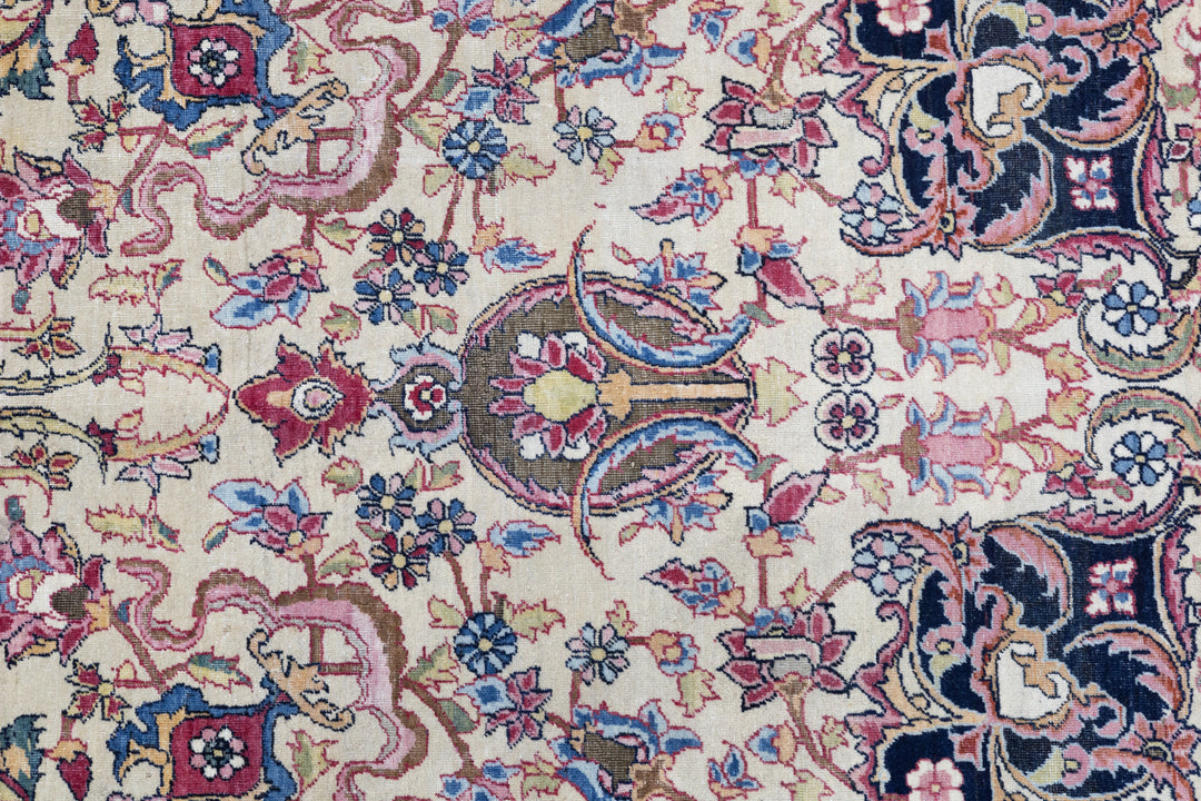 Antique Tehran Rug 4'7'' x 7'3''