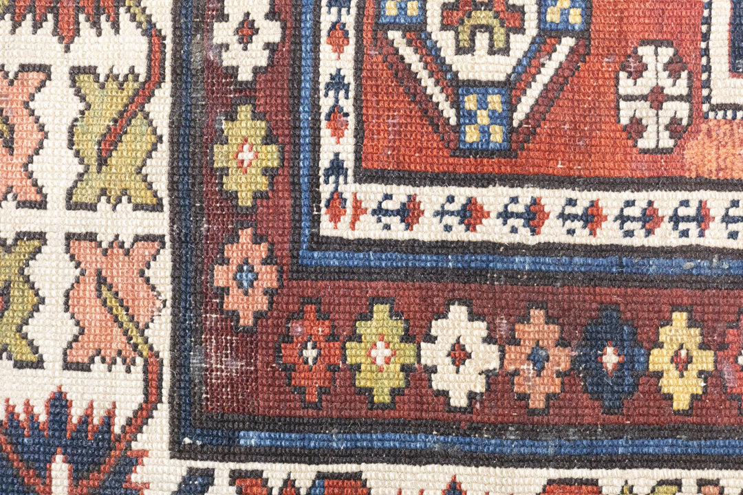 Antique Shirvan Rug 3'8'' x 4'6''