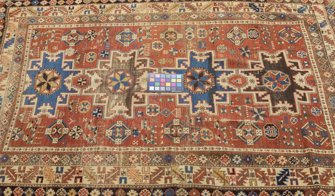 Antique Shirvan Rug 3'9'' x 5'3''