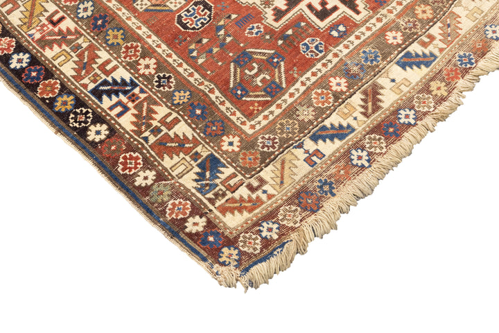 Antique Shirvan Rug 3'9'' x 5'3''