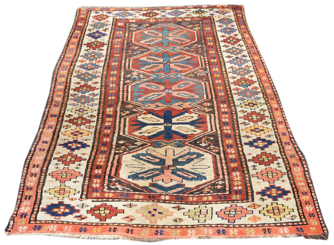 Antique Kuba Rug 3'11'' x 6'11''