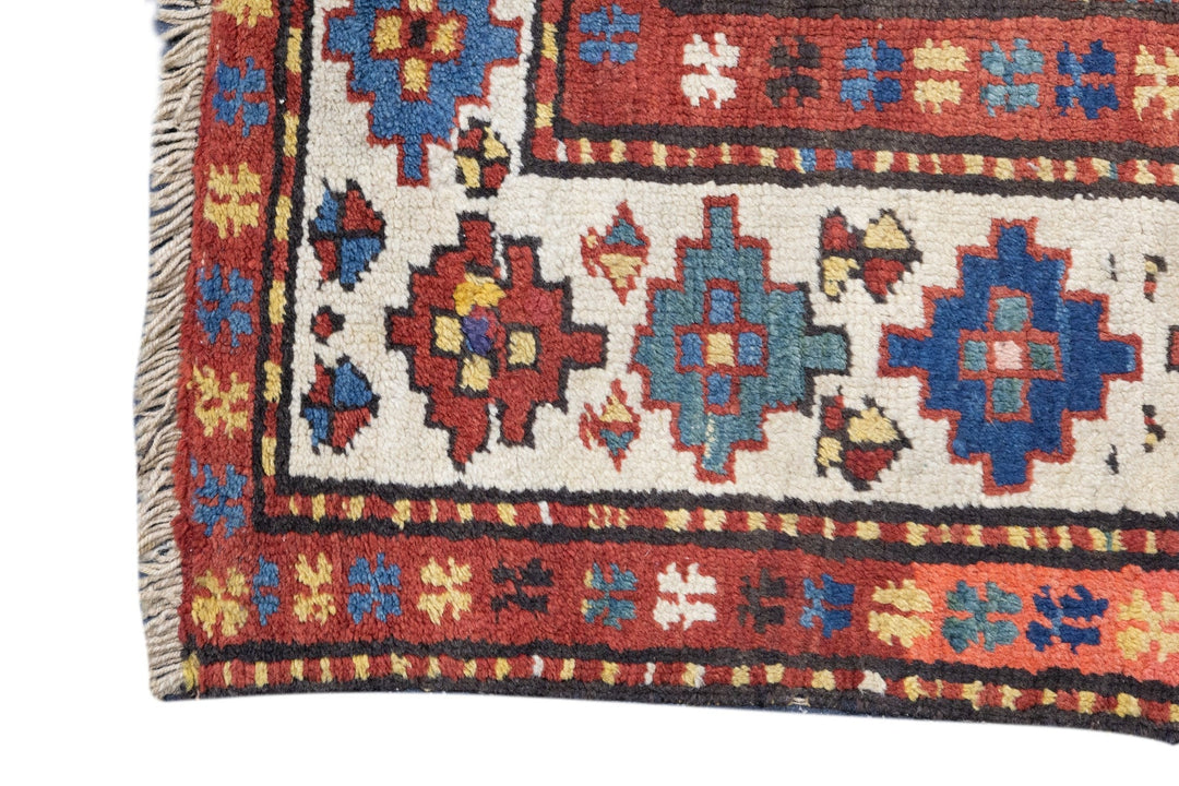 Antique Kuba Rug 3'11'' x 6'11''