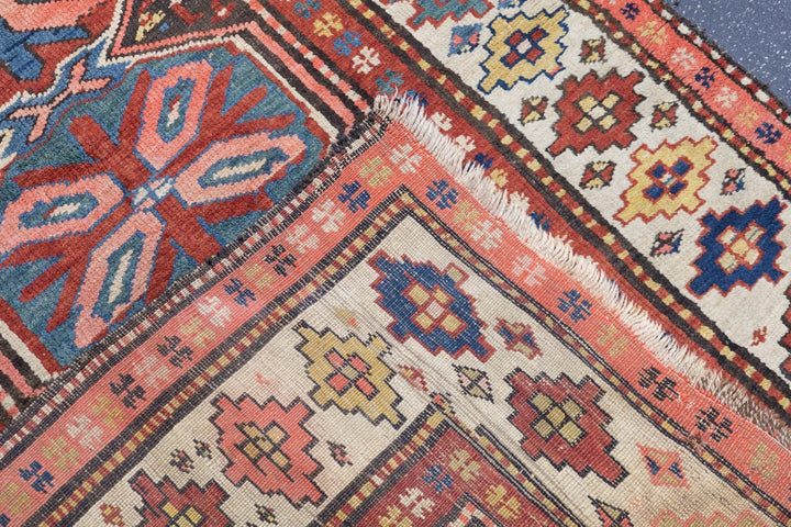 Antique Kuba Rug 3'11'' x 6'11''