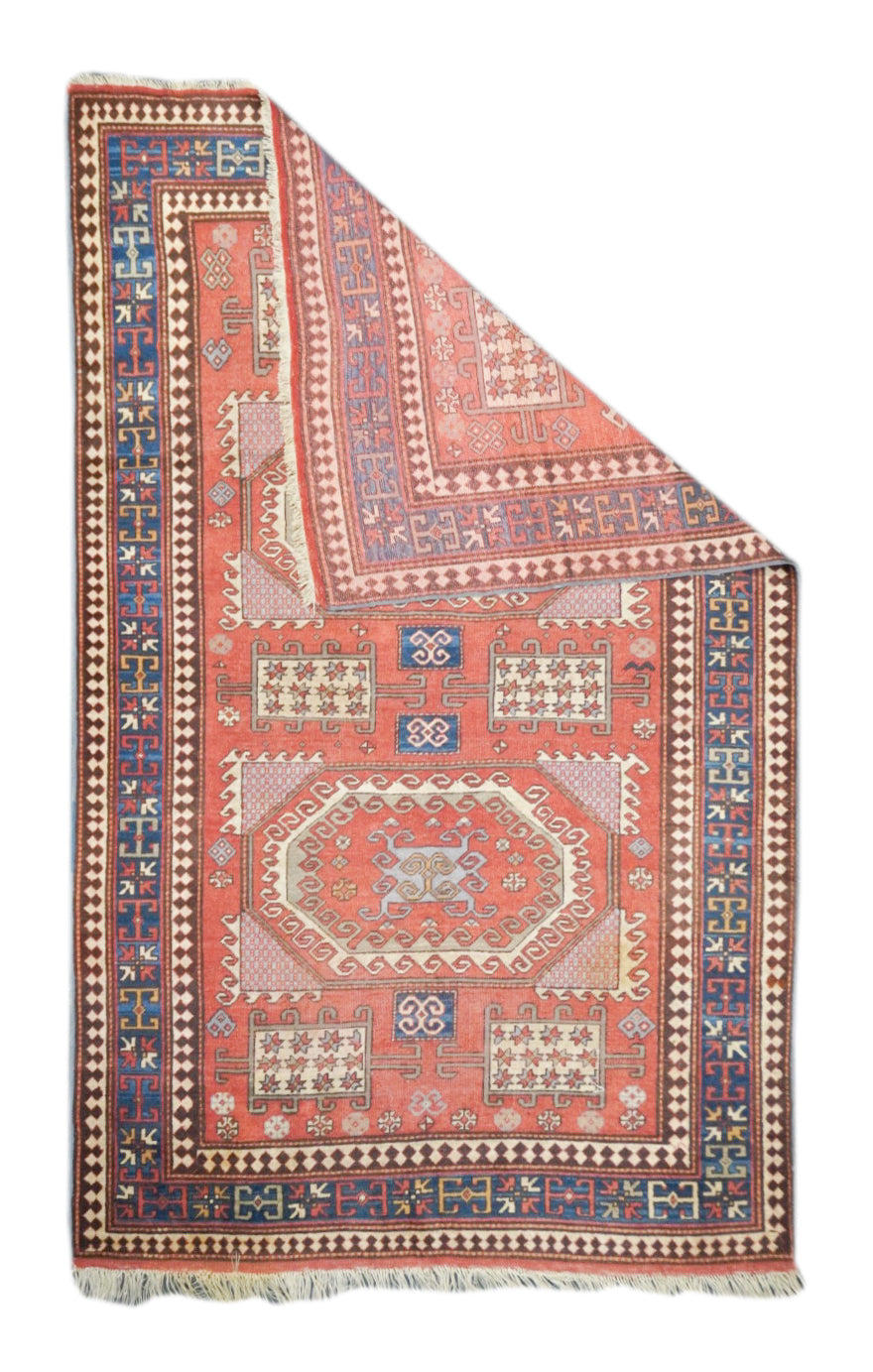 Antique Kazak Rug 5'5'' x 8'6''