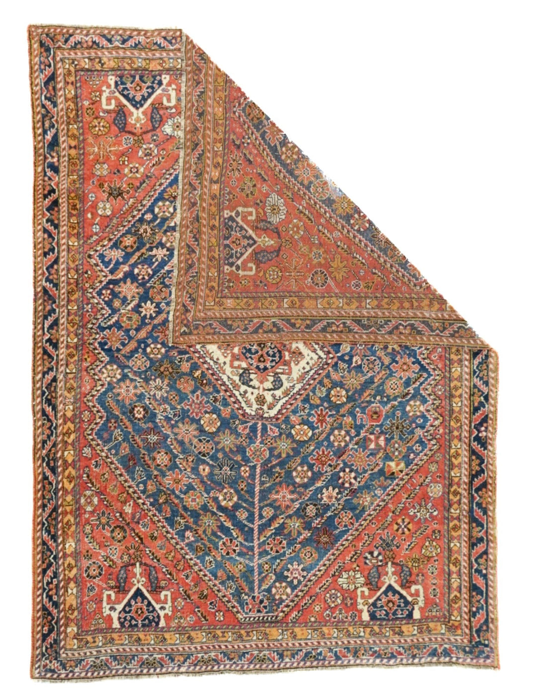 Antique Qashqai Rug 4'9'' x 6'8''