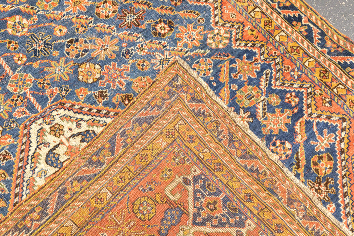 Antique Qashqai Rug 4'9'' x 6'8''