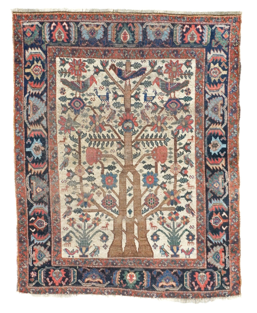 Antique Kurdish Rug 3'11'' x 5'