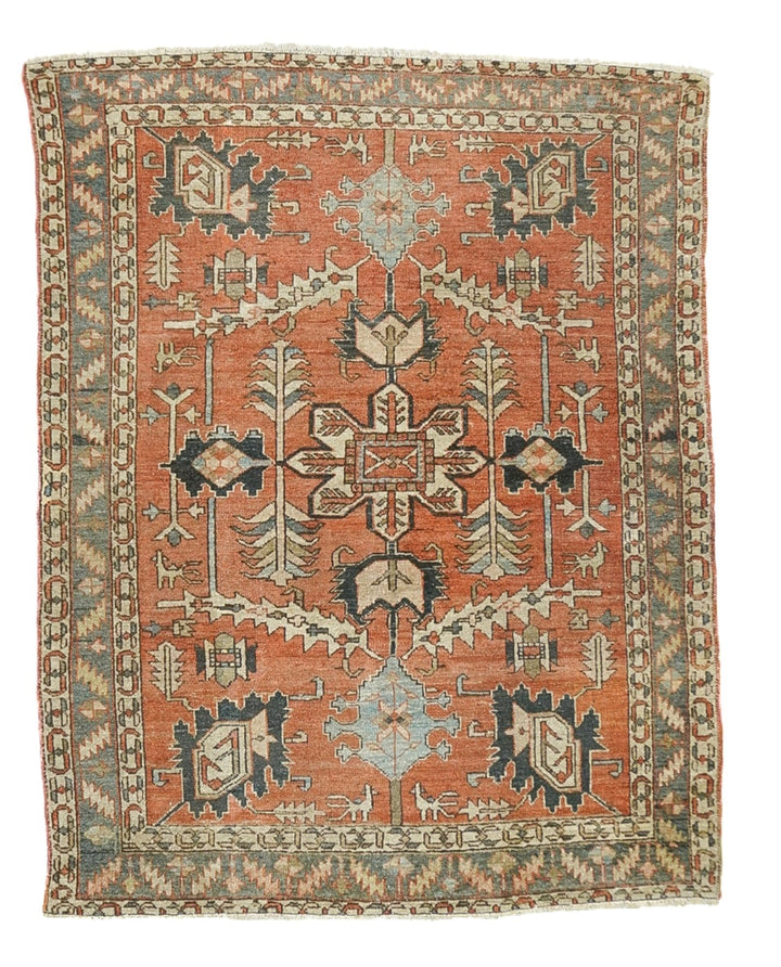 Antique Bakhshayesh Rug 5' x 6'4''