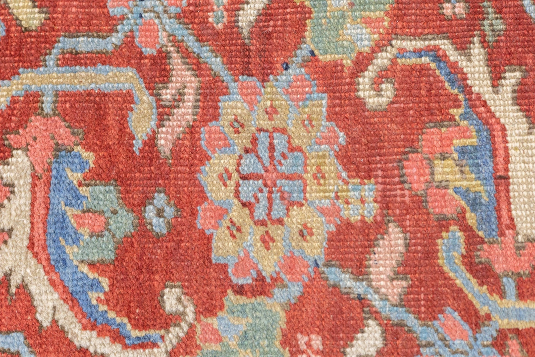 Antique Serapi Rug 8'8'' x 12'4''