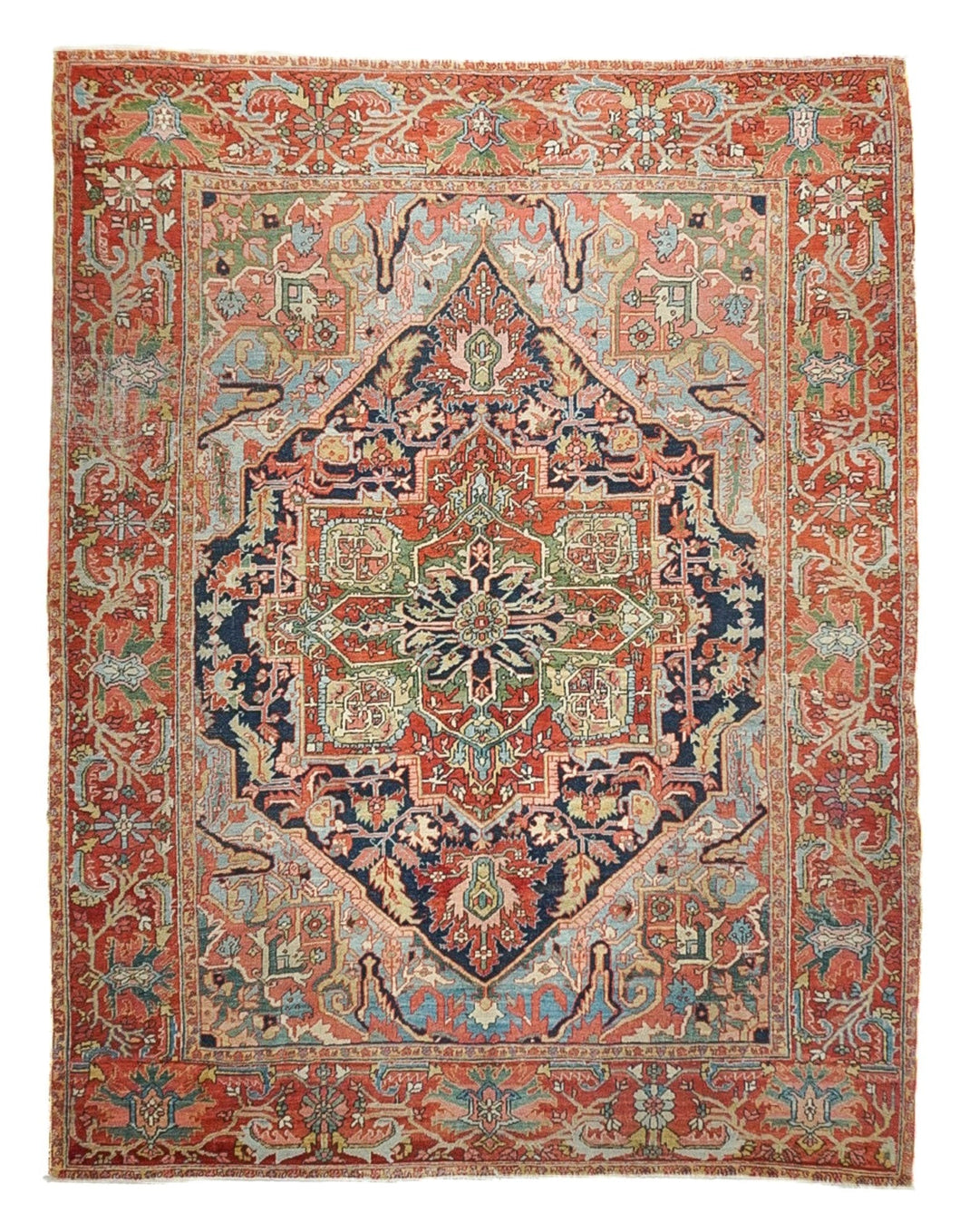 Antique Heriz Rug 8'10'' x 11'4''