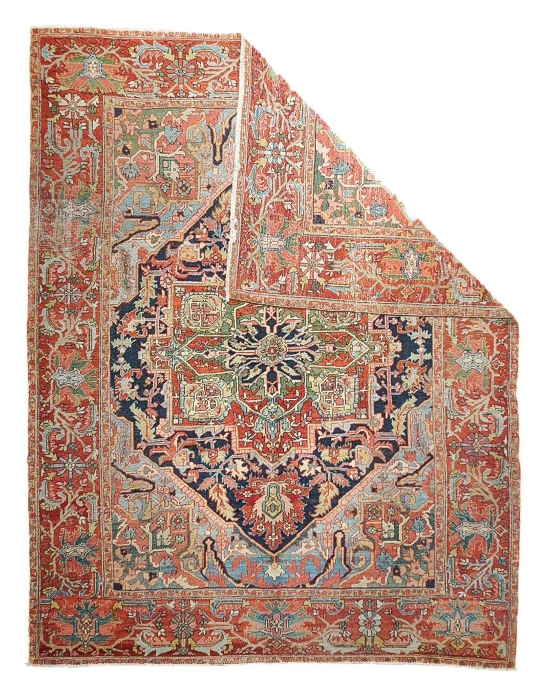 Antique Heriz Rug 8'10'' x 11'4''